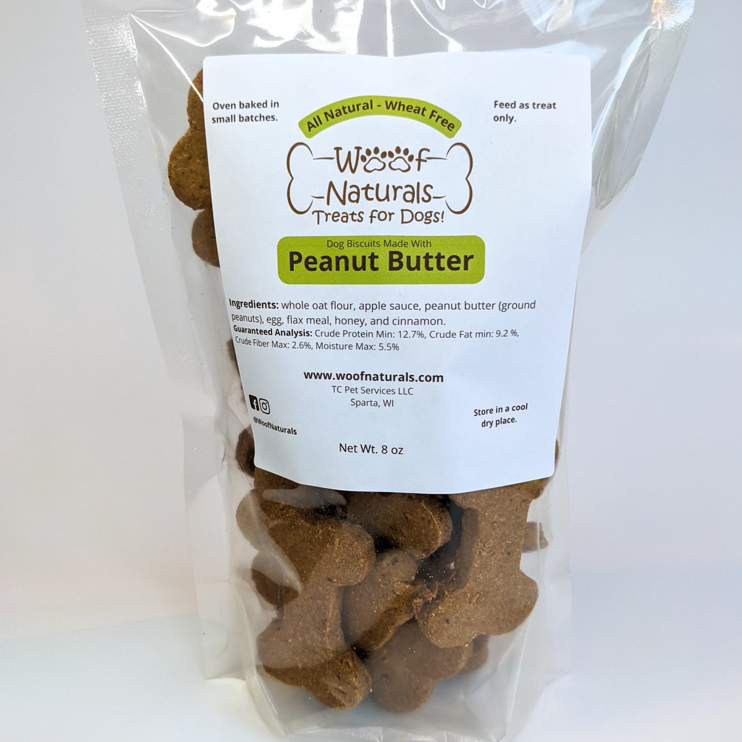 Peanut Butter Dog Biscuits