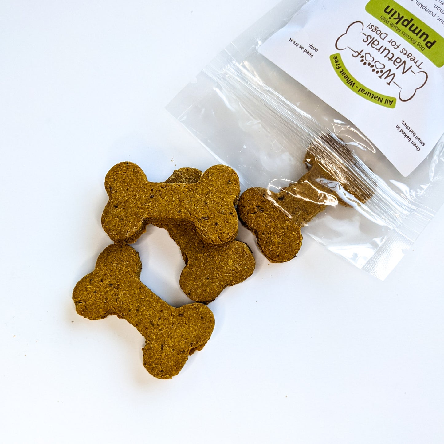 Pumpkin Dog Biscuits