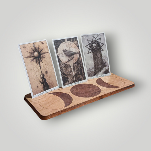 Tarot card draw holder