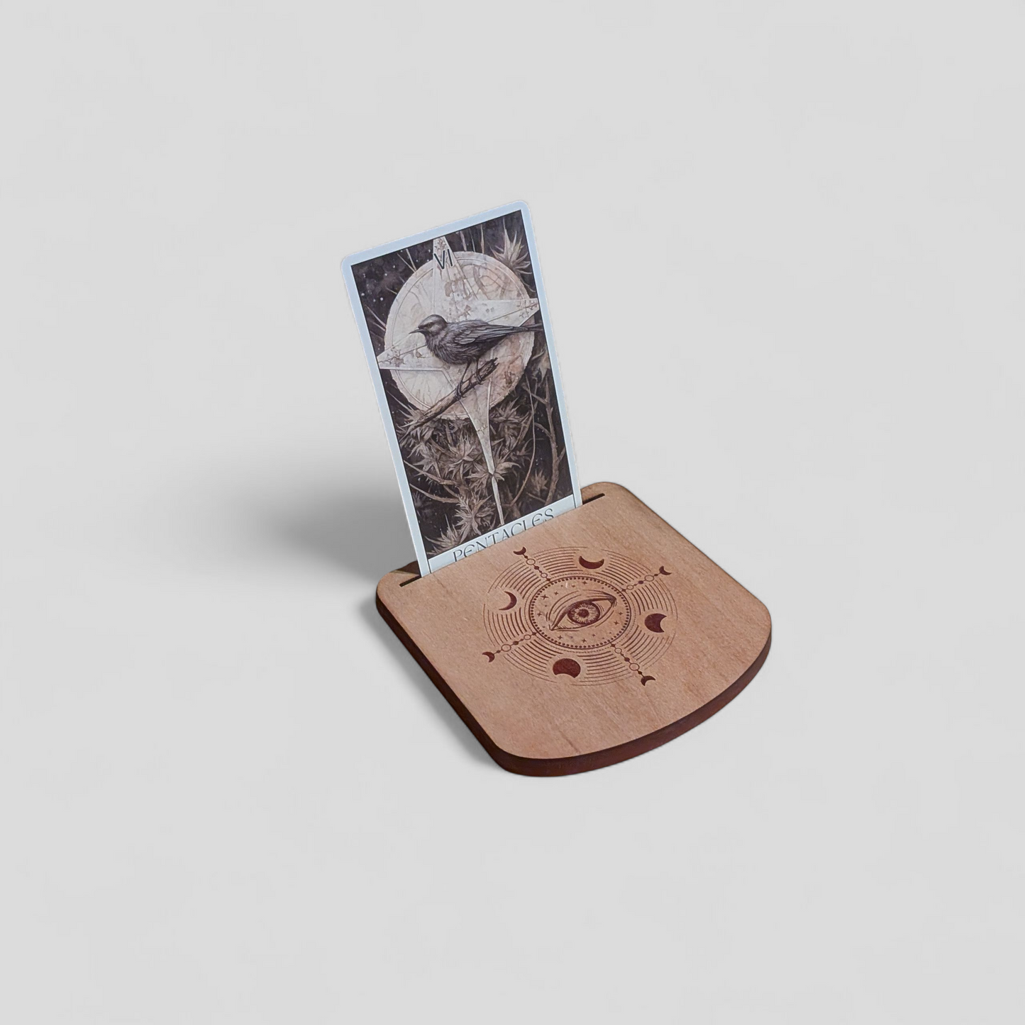 Tarot card draw holder