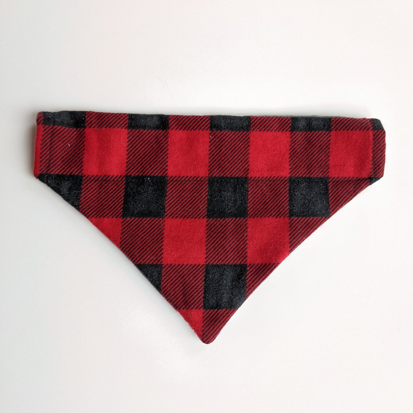 Pre-Order - Bandana - reversible Buffalo Plaid / Polar Bear