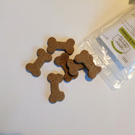 Apple & Cheddar Dog Biscuits